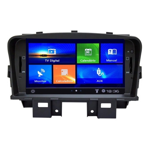Multimidia Aikon 8.0 Plus Gm Cruze Ak-12050c Espelha Android A16073