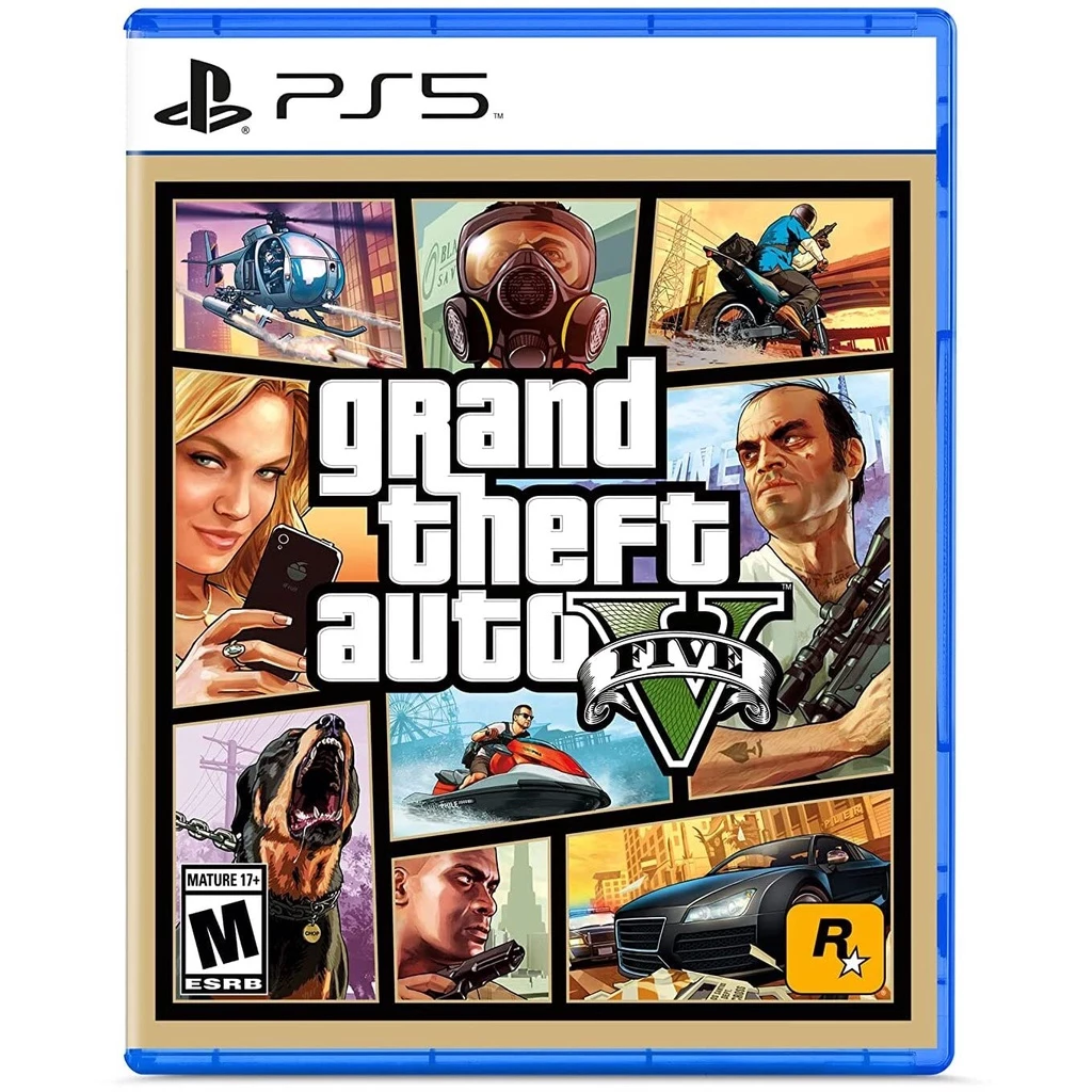 GTA V para PS5 (mídia física)