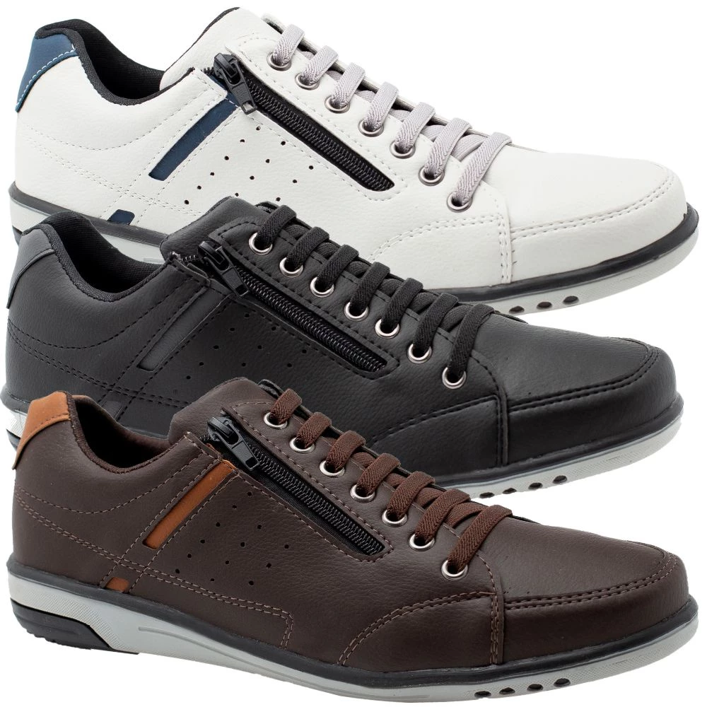 Kit 3 Pares De Sapatenis Masculino 