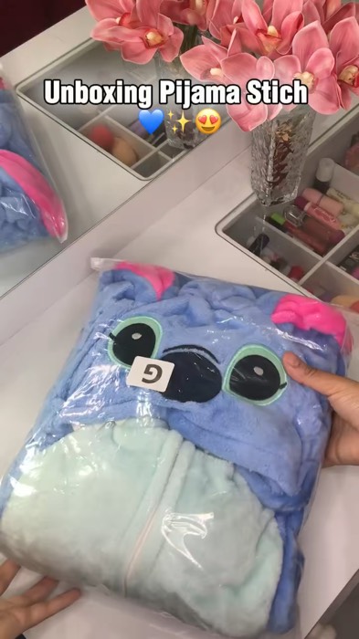 Pijama stitch🥰🥰 #pijama #stitch