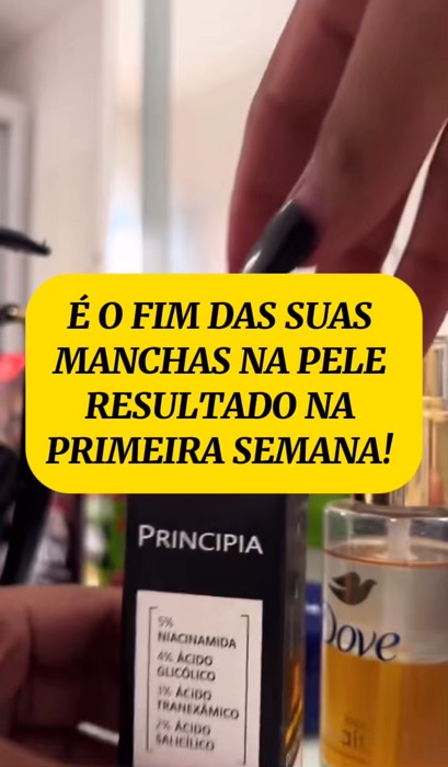 ￼Sérum Clareador de Manchas Facial Vitage principia serum #principia #serum #serumfacial #manchas #clareador #peleperfeita