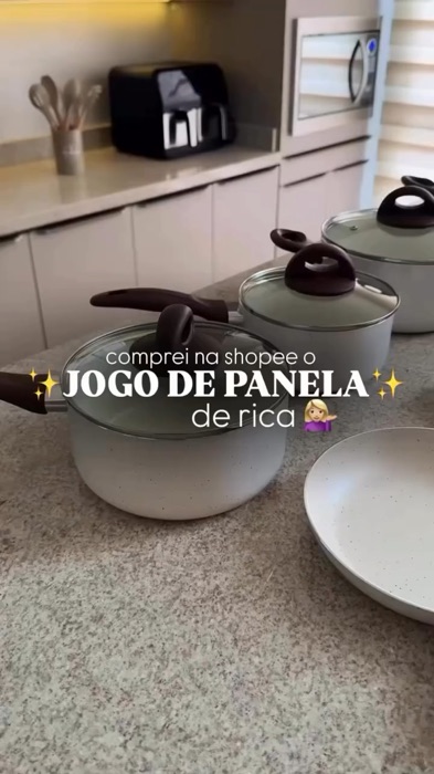 #JogoDePanelas #PanelasAntiaderentes #ConjuntoDePanelas #PanelasTeflon #CozinhaPrática #UtensíliosDeCozinha #PanelasComTampaDeVidro #CozinharComEstilo