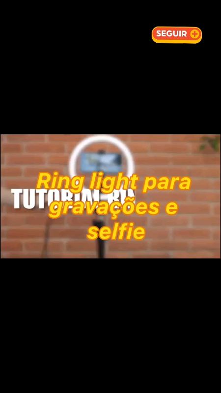 Suporte para gravação e selfie mais praticidade na produção de seus conteúdos #suporte #self #gravacao