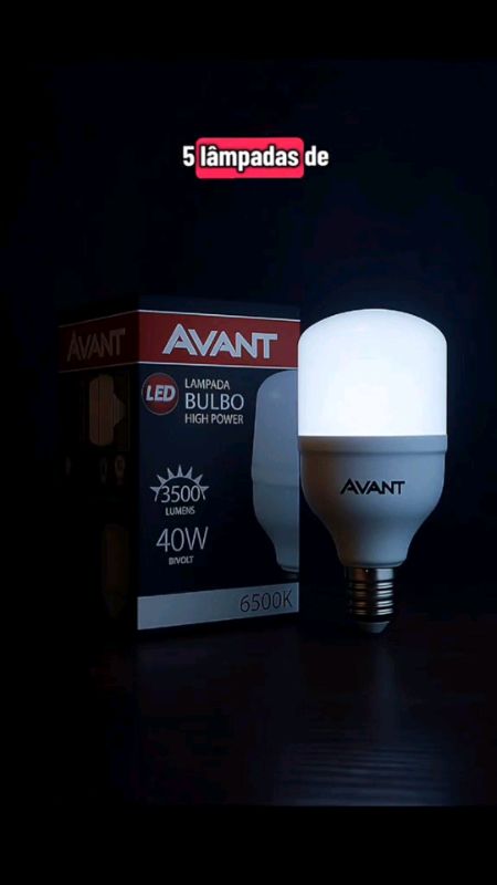 Lâmpada De Led Alda Potência 50w Bivolt Branco Frio Avant#lampada#led#potencia#bivolt#50w ##váriosw