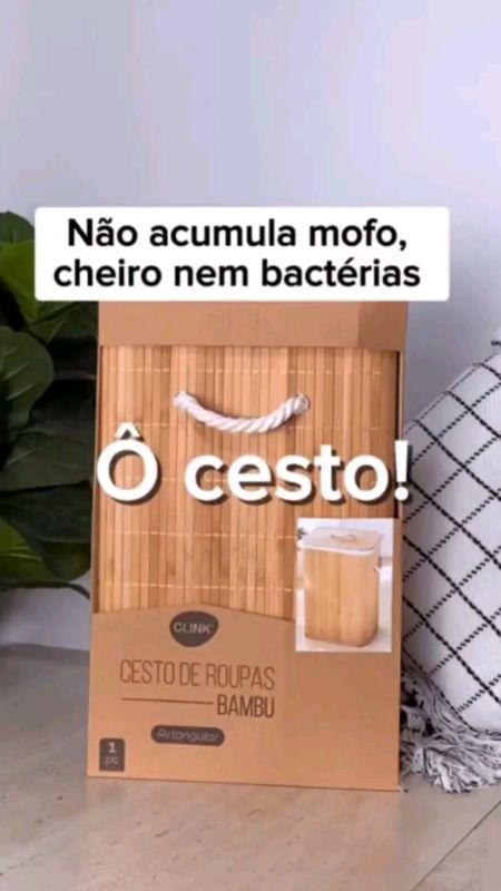 Cesto de Roupa Suja Bambu.   #cestoderoupasuja #cesto #cestobambu #cestoroupasujabambu #roupaorganizada