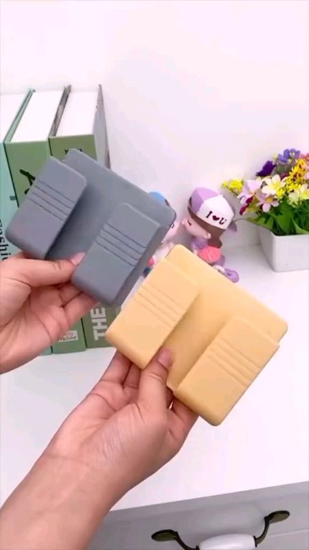 click na sacolinha laranja e aproveite o cumpo de desconto 😱😍🤩❤️🎁🤌#suporte #kist #parede #telefone #semfuro #celular