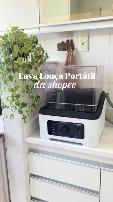 ￼Lava Louças Portátil LLPP Semi Automática - Praxis Eletrodomésticos