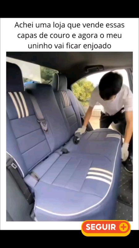 Capa para Banco Automotivo Carro #carro #capaparabanco