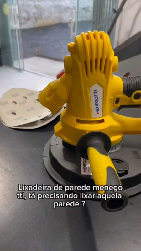 Achei na shoppe essa Lixadeira de Parede. Ótimo custo beneficio. #lixadeira#lixadeiradeparede