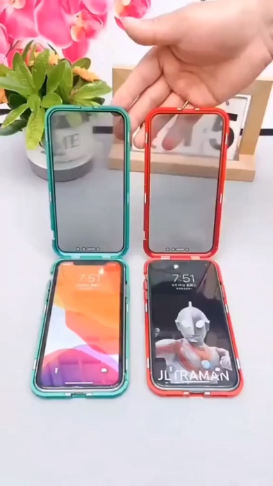 Para Iphone 16 15 14 13 11 12 Pro Max 7 8 Plus X XR Xs SE 2020/2022 360 ° Capa Completa Transparente