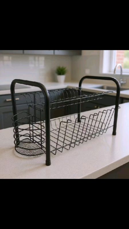 #escorredor  #escorredor  13 #pratos  #dois  #porta  #talheres  #copos #casa #cozinha #pia #organizacao #qualidade