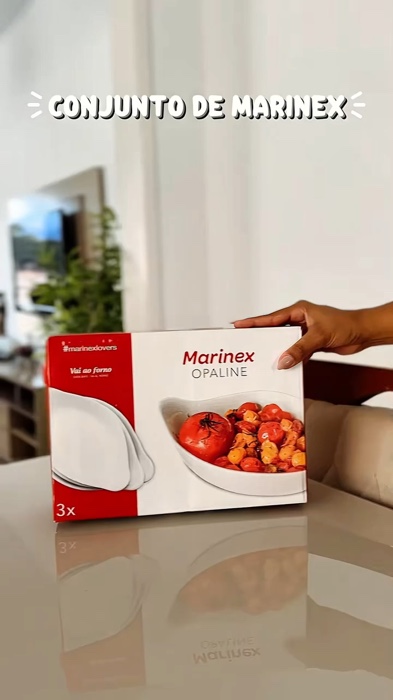 Do forno direto para a mesa 🤍🔥 #marinex #viralnashopee #shopee