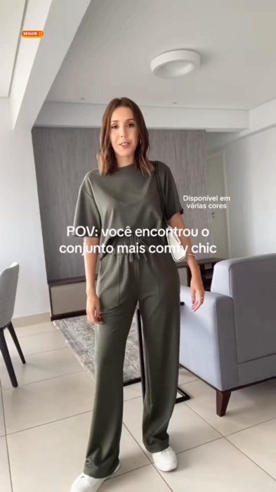 ￼#conjunto  de Moletinho Premium Calça Pantalona Blusa Mullet Manga Curta #conjuntofeminino #conjuntomoletinho #elegante #modafeminina