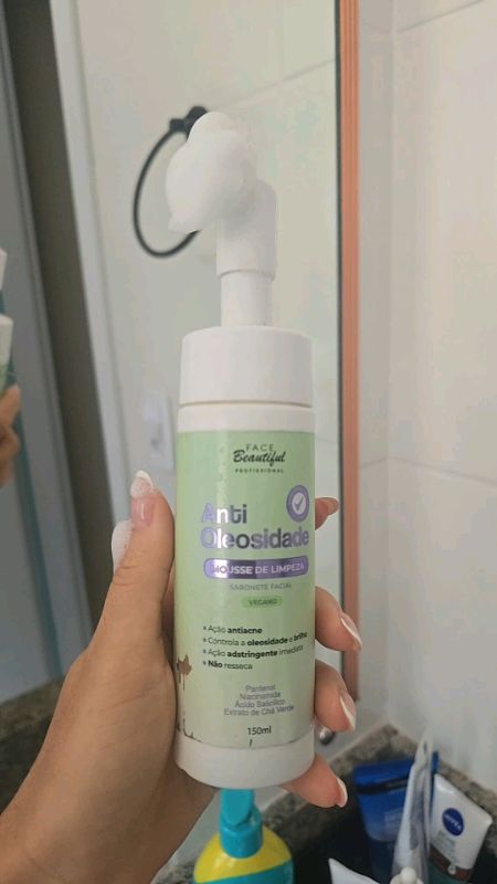 Espuma de limpeza fácil mouse de limpeza fácil #mousedelimpeza #limoezafacial