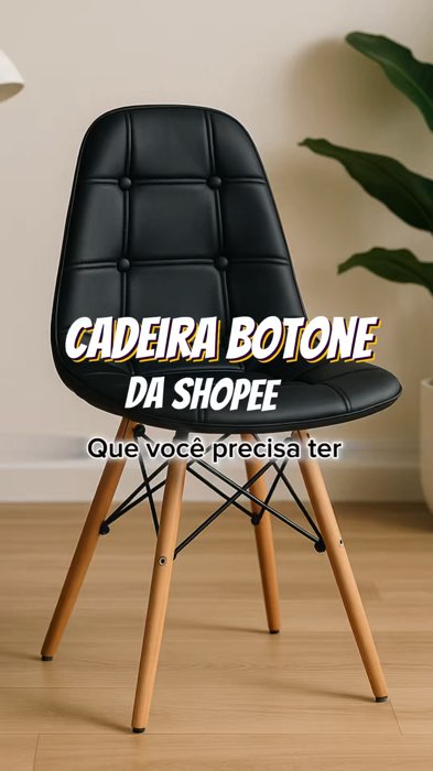 Cadeira Botonê ✨ #cadeirabotone #cadeira #kit4cadeiras