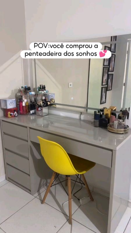 Espere alguns segundos ! E clique em ‘comprar’ para saber mais 💖🍀#annedjf #penteadeira