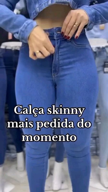 calça jeans feminina cintura alta