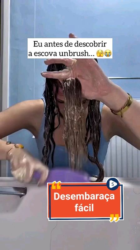 Conheça está escova e se apaixone por ela. Maravilhosa 😍 Adquira já a sua 👇🏻🛒