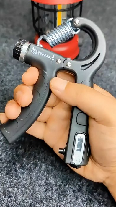 Hand grip 5-60KG#handgrip #maosfortes #FortalecedorDeMaos #fortalecedordededos #Fortalecedor #treineemcasa