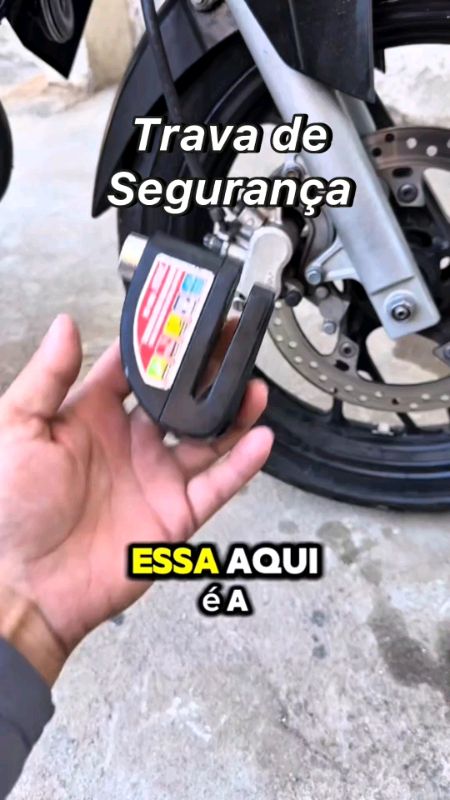 #travadesegurancamoto #moto #cadeadomoto #promocao