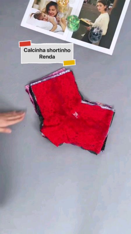 Kit Calcinha Feminina de Renda #kit #calcinha #caleçon