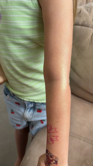 Gilete corporal para carnaval