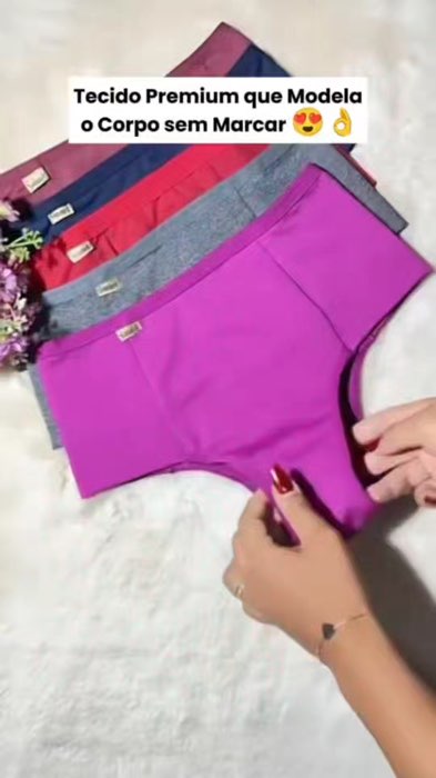 Dê uma olhada em Kit 5 Calcinhas Sem costura Tanga corte a Laser PROMOÇÃO Não Marca na Roupa por R$16,79 - R$23,49. Compre na Shope #calcinhas #tanga