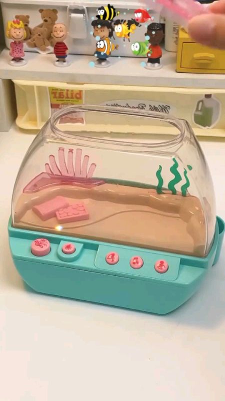 Aquário de peixinhos #ARTIFICIAL #brinquedo #diversão #alegria