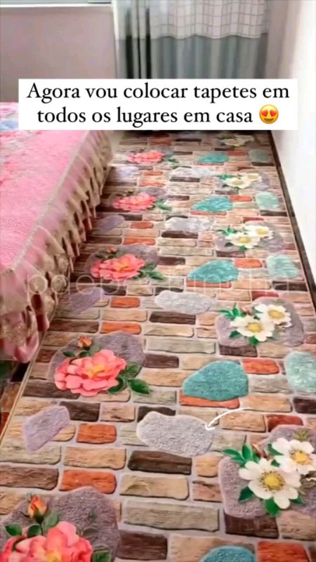 Tapete Peludo 2,00x0,60 Ideal para Corredor #decoracaocasa #tapetepeludo #lar