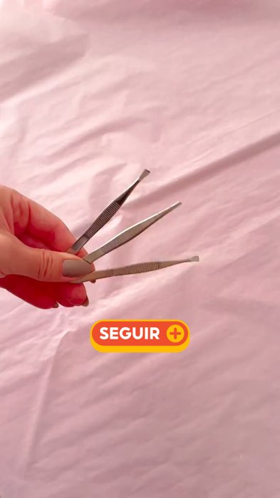 ￼Kit 3 Pinças Profissionais em Aço Inoxidável Para Sobrancelha. Para remoção de pelos da sobrancelha. #publi #kit #pincas #sombrancelhas #util #viral
