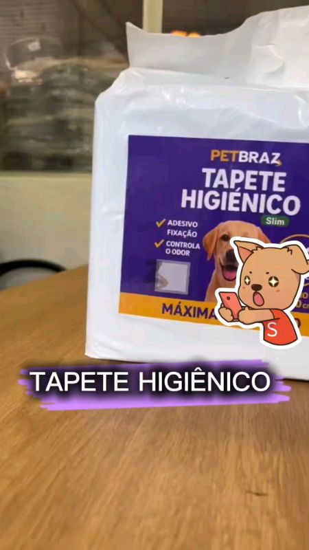 tapete higiênico descartável para cachorro 100 unidades 60x60#pets#animaisdomésticos