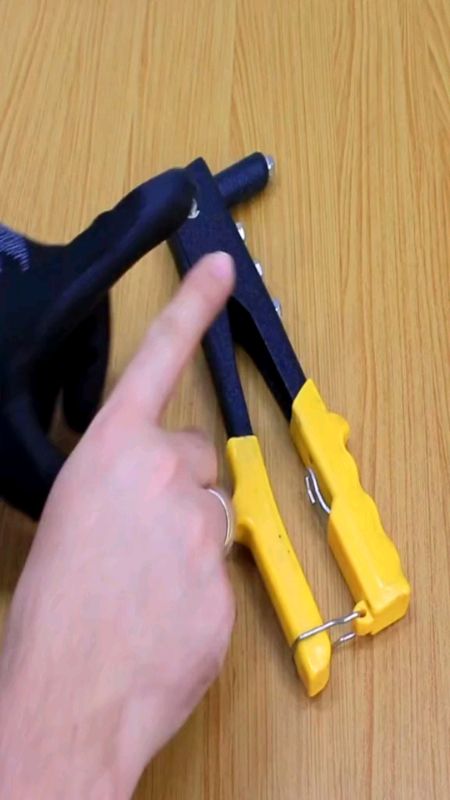 Kit Rebitadeira Proficional+Rebite alicate rebitador Manual 10 Pol para facilita seu trabalho
