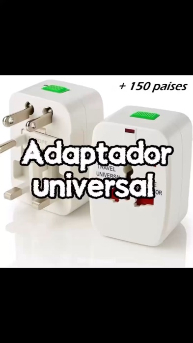 Adaptador de tomadas universal, ele é ótimo até pra quem não sai do Brasil #adaptadoruniversal #adaptadordetomadas #adaptadordetomadauniversal