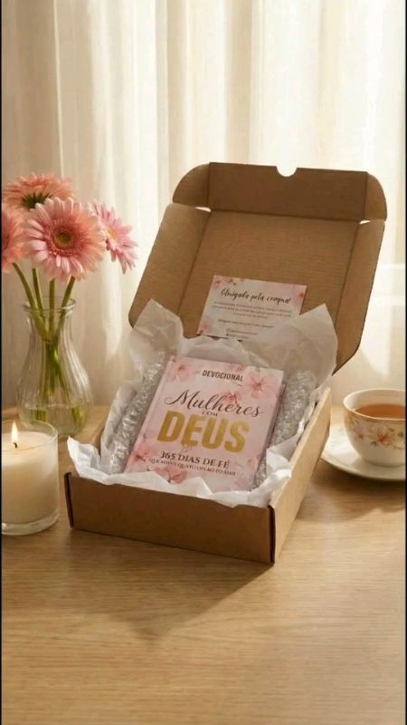 Clica no Carrinho Laranja ☝️ #devocional #livro #mulherescristãs