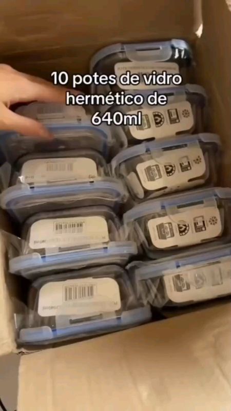 Adicione na sacolinha👆#potesdevidro #marmitadevidro #poteshermeticosdevidro #potemarmita #potedevidrocomtrava