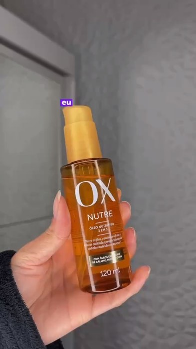 ￼Óleo Nutritivo Ox Nutre 3 em 1 120ml#2do2 #brasil #RiodeJaneiro #saopaulo