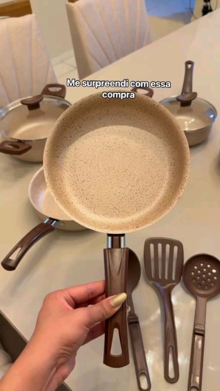 Conjunto de panelas antiaderente #panelas #cozinha #conjuntodepanelas #achadinho#antiaderente #limpafacil #anti #cozinhar #conjunto #frigideira #promo