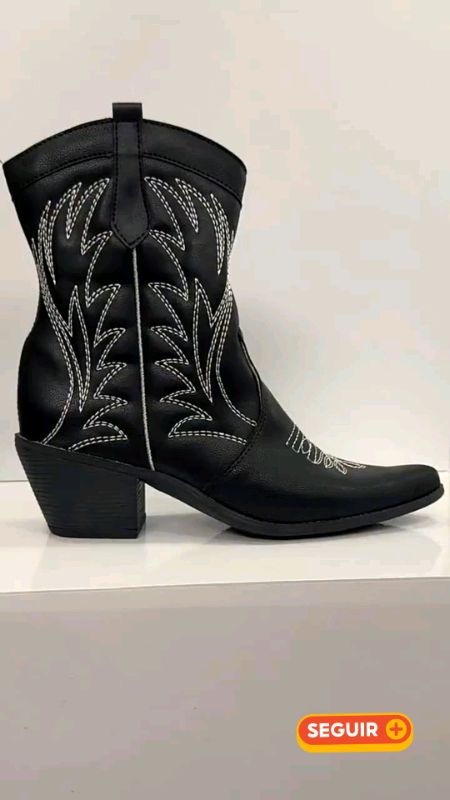 Bota Country Feminina Western Bico Fino Salto Médio + Bolsa e Cinto Rodeio #botafeminina #botacountry #bota #inverno #pub