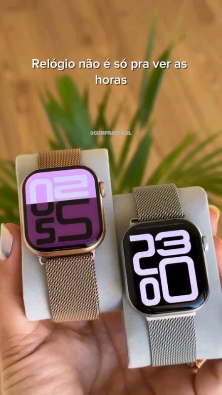 Relógio inteligente smartwatch #relogio #inteligente #smartchwatch #tecnologia #viral #espaço #horas #pro #TelaInfinita
