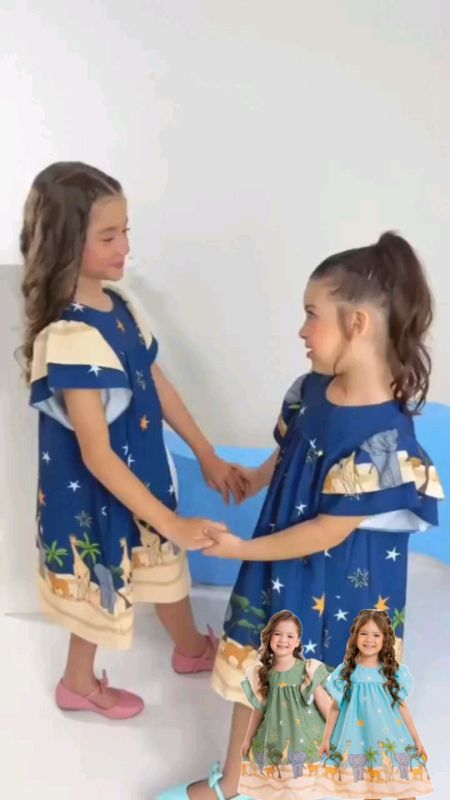 Vestido infantil.