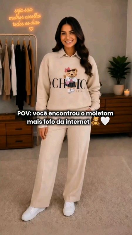 #moletomfeminino #blusadefriofeminina #casacofeminino #modafeminina #shopeemoda #achadinhos #publicidade