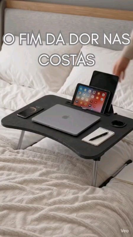 Mesinha dobrável pra Notebook #mesinharetratil #mesinhapranotebook #homeoffice #estudos