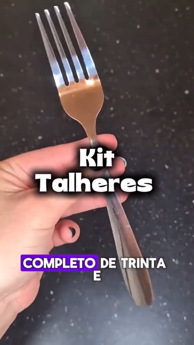Jogo de Talheres 36 Peças De Aço Inox, 12 Peças Garfo + 12 Peças Colher + 12 Peças Faca Para Restaurante e Cozinha #talheres #jogodetalheres