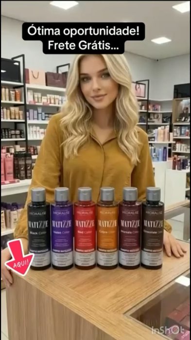 Shampoo tonalizante matizze #shampoo #tonalizante #acheinashopee