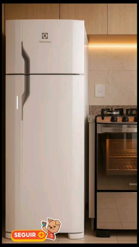 Geladeira/Refrigerador Dúplex Electrolux 260 litros #geladeira #electrolux #260litros #acheinashopee #fy #viral #cozinha #meular #shopee #Duplex