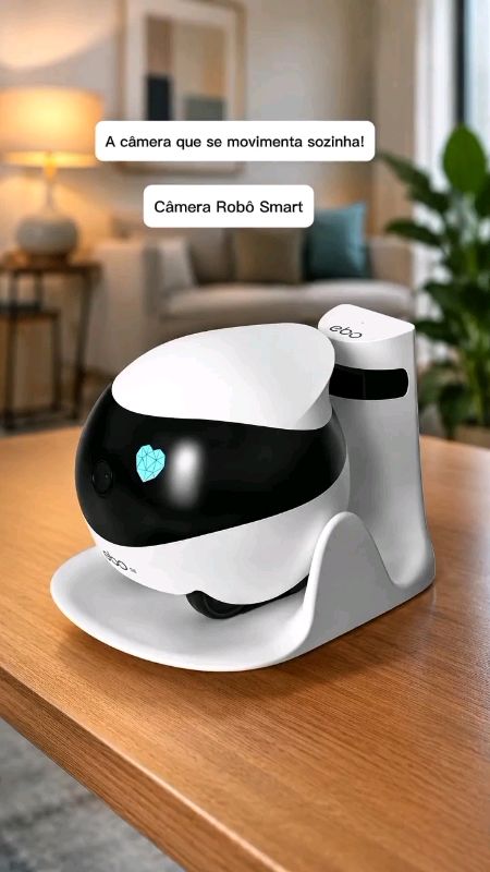 Robô Câmera Segurança Wi-fi Câmera Pet #camerainteligente  #camera