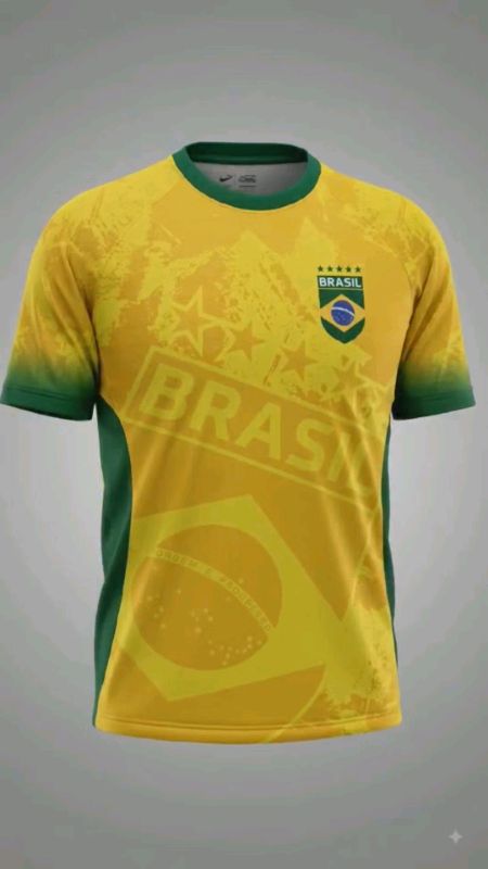 Camisa do Brasil Camiseta do Brasil Seleção Brasileira Torcida Brasil Amarela Patriota Torcedor #camisadobrasil #brasil #copa #EstiloMasculino
