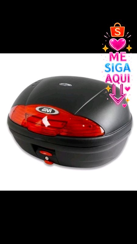 Baú Bauleto Moto Givi Monolock Com Base 45L #baú #baúmoto #BaúBauleto #Baú45L #baúmoto45l #shopee