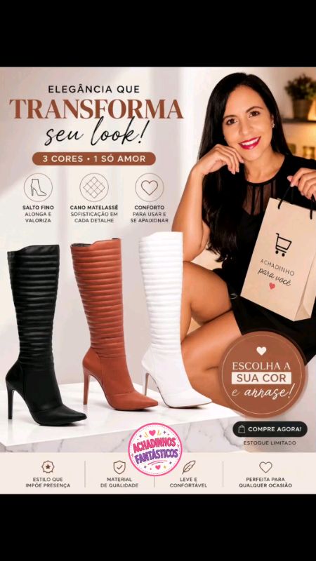 #BotaFeminina