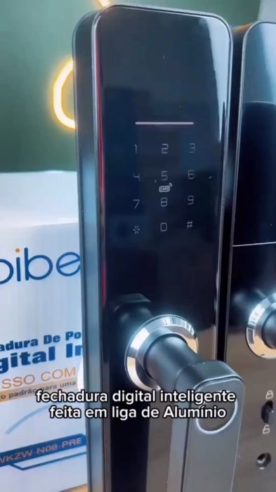 Fechadura eletrônica digital #fechaduraeletronica #fechadurainteligente #fechaduradigital #fechadura #smartlock #casainteligente #SmartHome #Tecnologi